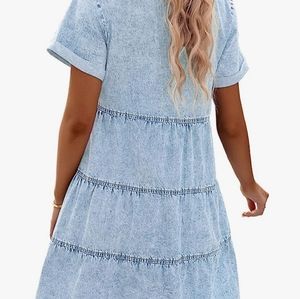 Womens denim Amazon dress
